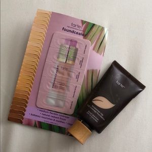 Tarte Amazonian Clay Foundation & sample